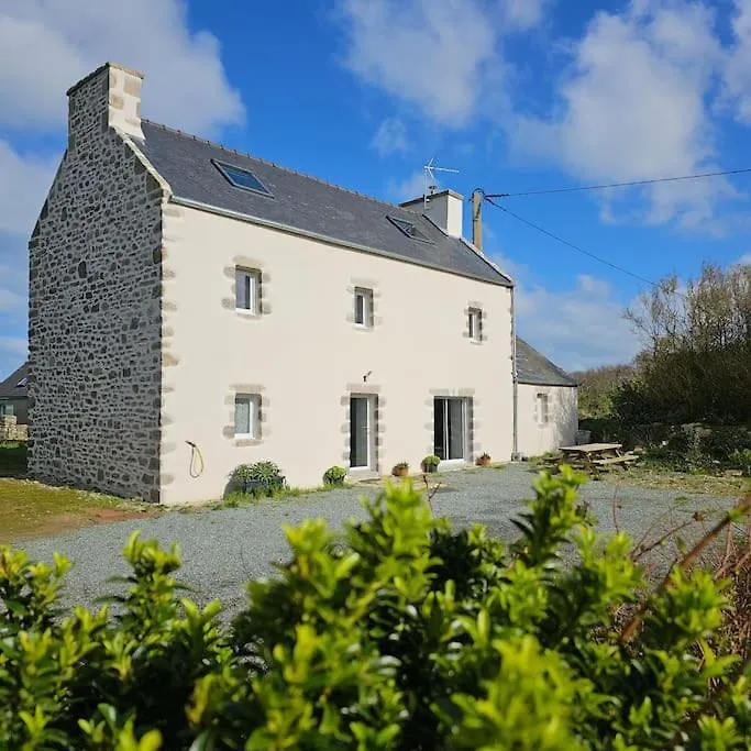 Maison Neo Bretonne Renovee A 2Mn A Pied D'Une Jolie Plage Plouguerneau Franciaország