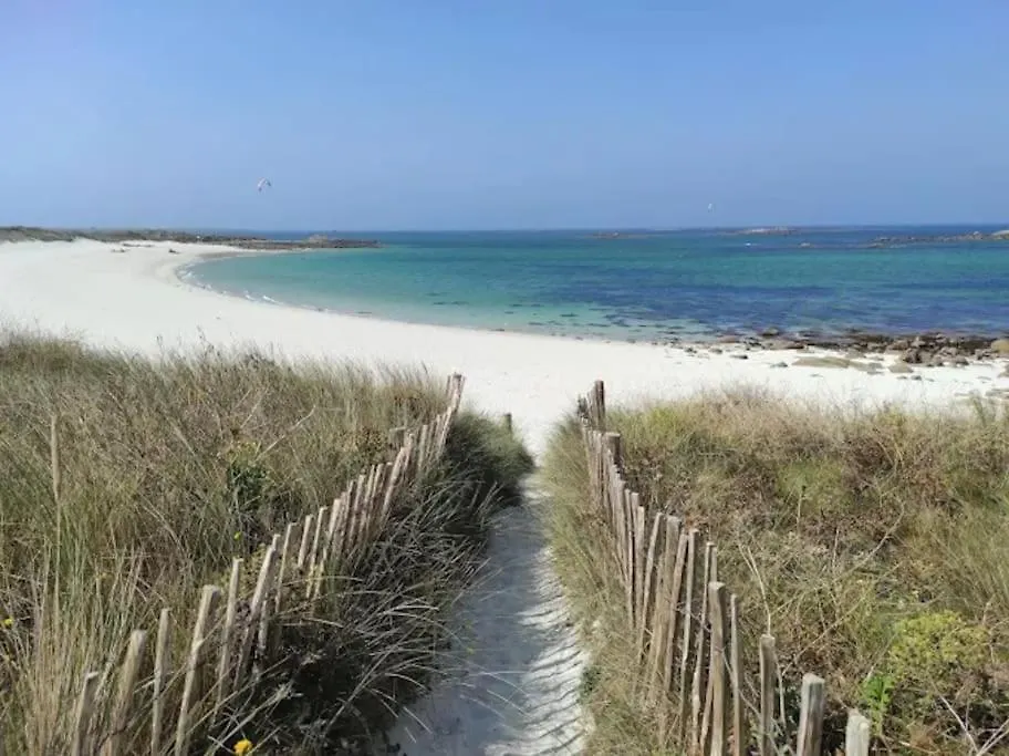 Maison Neo Bretonne Renovee A 2Mn A Pied D'Une Jolie Plage Plouguerneau